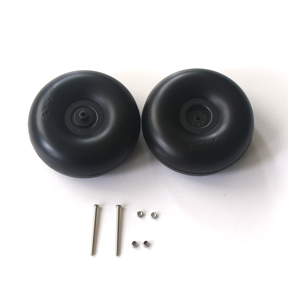 Dynam-4-inches-Smooth-Surface-Rubber-Foam-Wheel-Set-for-RC-Airplane-2pcs-3.6mm-Hole-axle_1