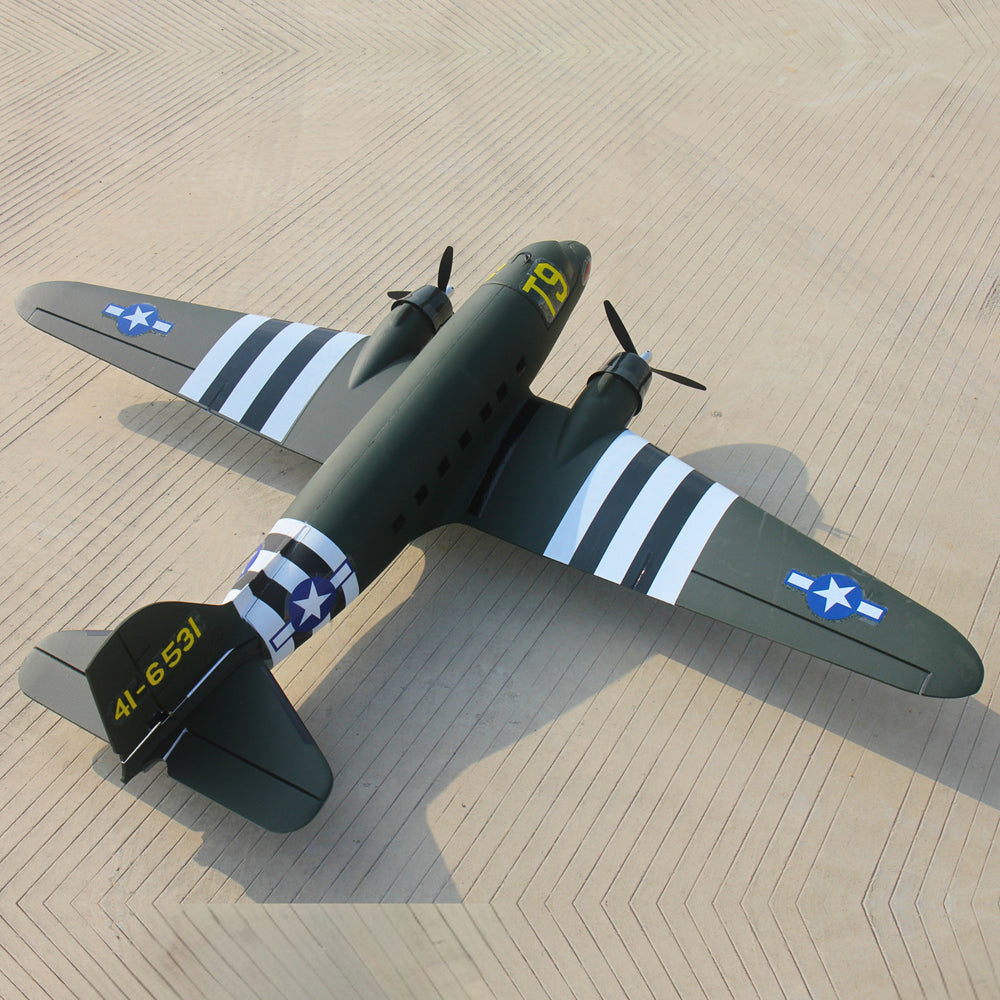 Dynam-C-47-Skytrain-V2-Green-RC-Remote-Control-Warbird-Aircraft-1_17