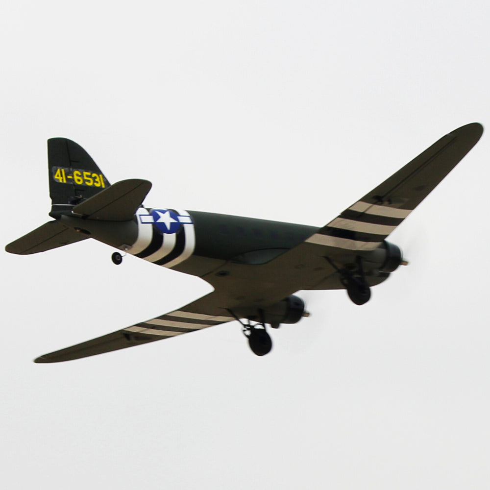 Dynam-C-47-Skytrain-V2-Green-RC-Remote-Control-Warbird-Aircraft-1_6
