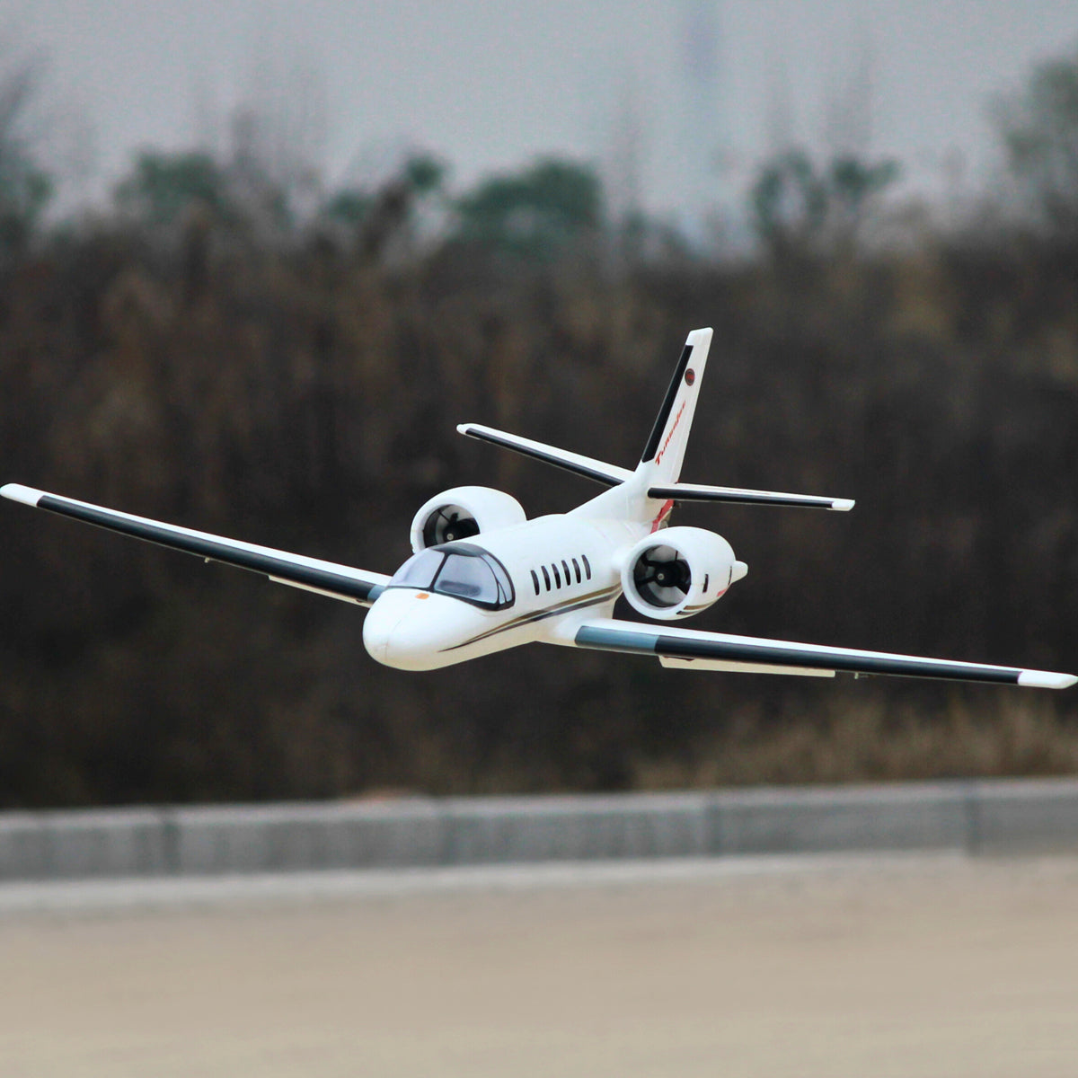 Dynam-Cessna-550-Turbo-Jet-V2-White-4S-Twin-64mm-EDF-Remote-Controlled-Jet-Flaps-PNP-iStone-BNF-SRTF-DY8937WT_2