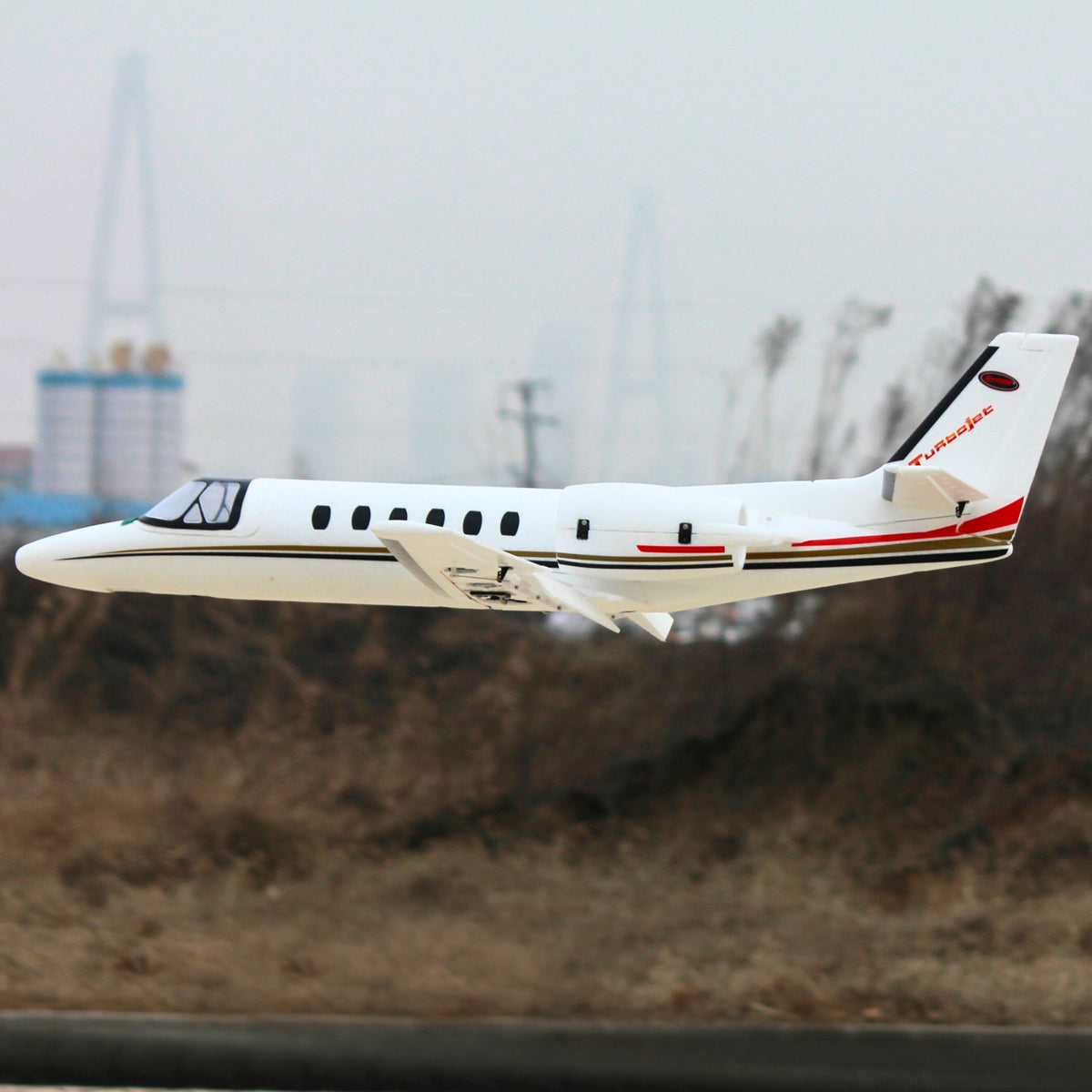 Dynam-Cessna-550-Turbo-Jet-V2-White-4S-Twin-64mm-EDF-Remote-Controlled-Jet-Flaps-PNP-iStone-BNF-SRTF-DY8937WT_4