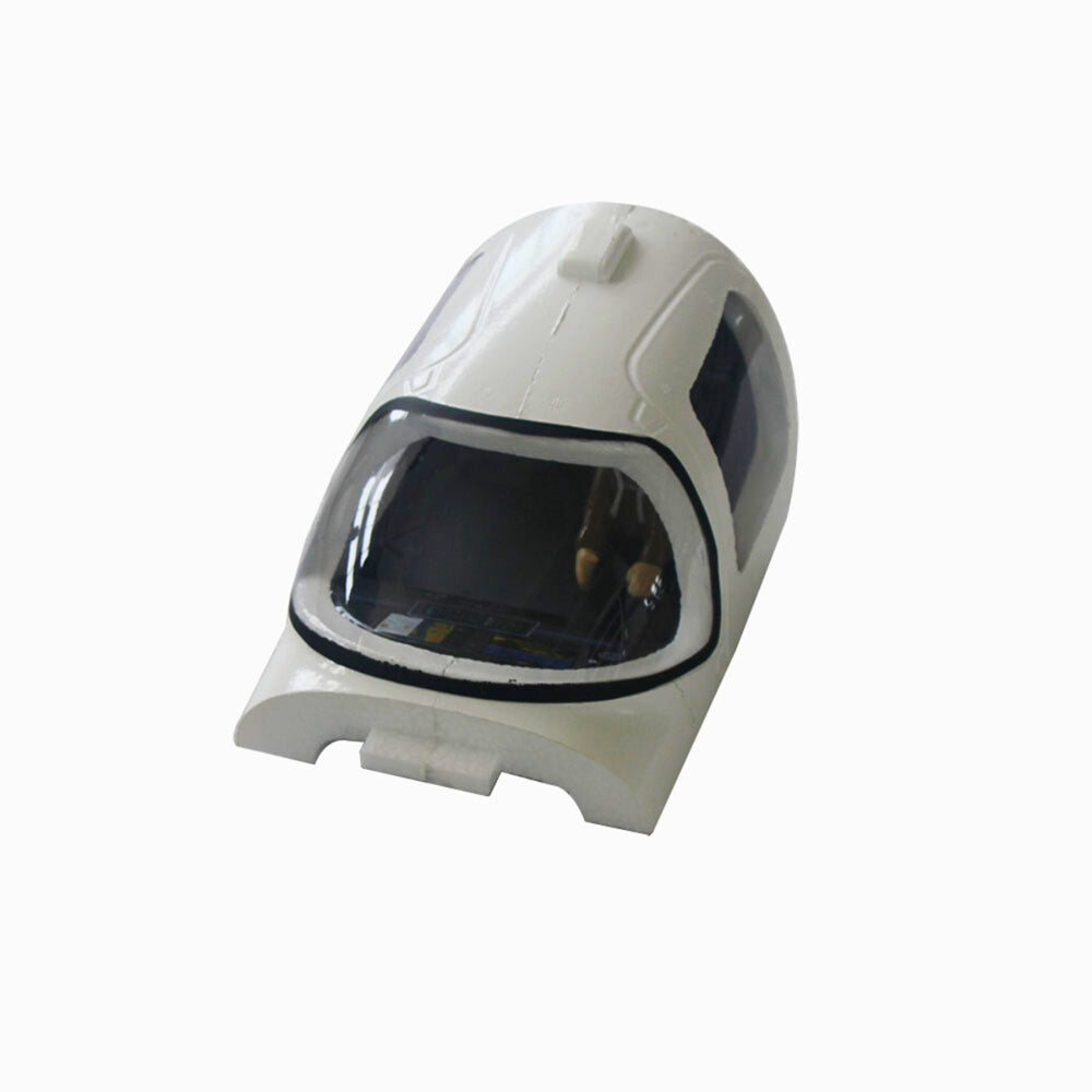 Dynam Cirrus SR22 V3 White Cockpit Canopy Assembly