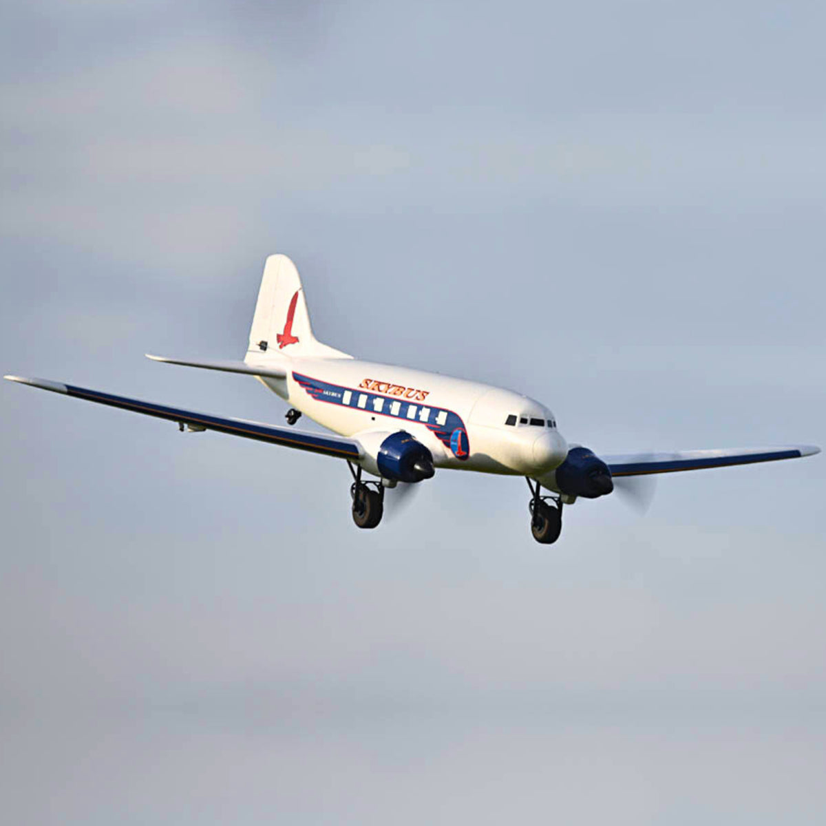 Dynam-DC-3-Skybus-White-RC-Remote-Control-Warbird-Aircraft-1500mm-Wingspan-Wingspan-PNP-SPNP-BNF-RTF-6C-DY8931WT_11