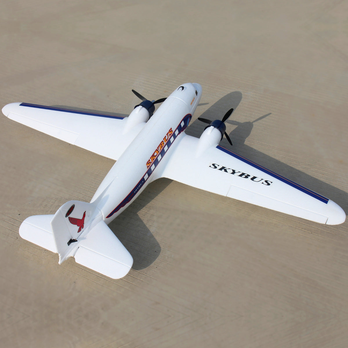 Dynam-DC-3-Skybus-White-RC-Remote-Control-Warbird-Aircraft-1500mm-Wingspan-Wingspan-PNP-SPNP-BNF-RTF-6C-DY8931WT_21