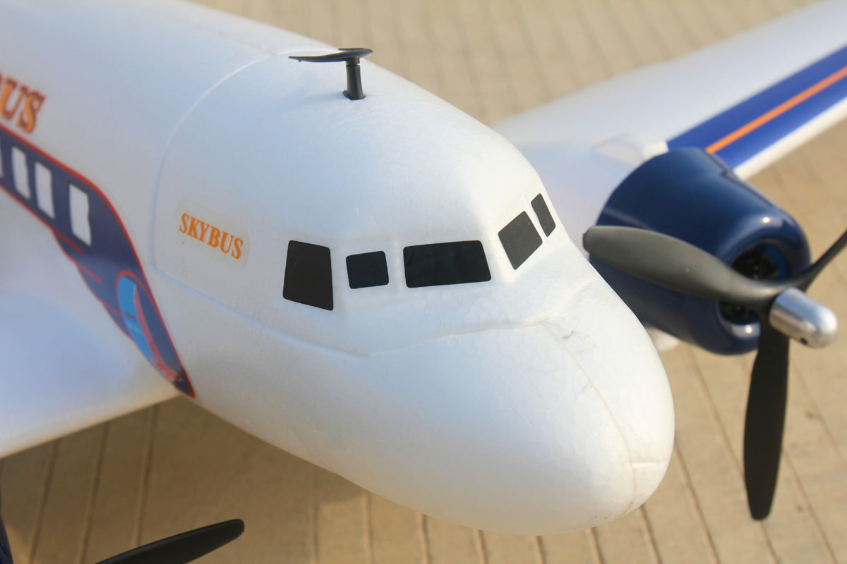 Dynam-DC-3-Skybus-White-RC-Remote-Control-Warbird-Aircraft-1500mm-Wingspan-Wingspan-PNP-SPNP-BNF-RTF-6C-DY8931WT_22