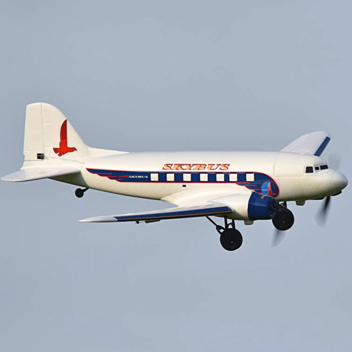 Dynam-DC-3-Skybus-White-RC-Remote-Control-Warbird-Aircraft-1500mm-Wingspan-Wingspan-PNP-SPNP-BNF-RTF-6C-DY8931WT_9