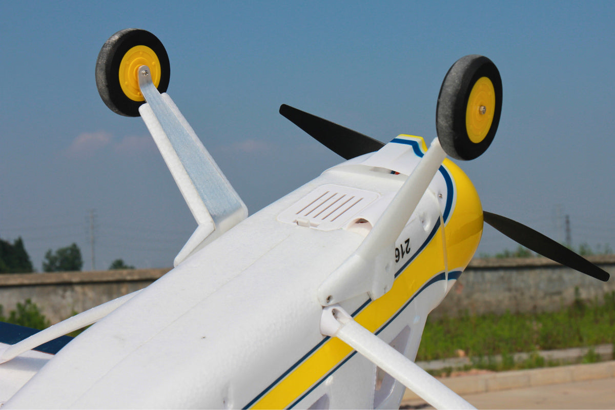 Dynam-DHC-2-Beaver-V2-Blue-4S-Sea-Land-STOL-RC-Remote-Control-Float-Plane-1500mm-Flaps-PNP-SPNP-BNF-RTF-8C-DY8961BL_44