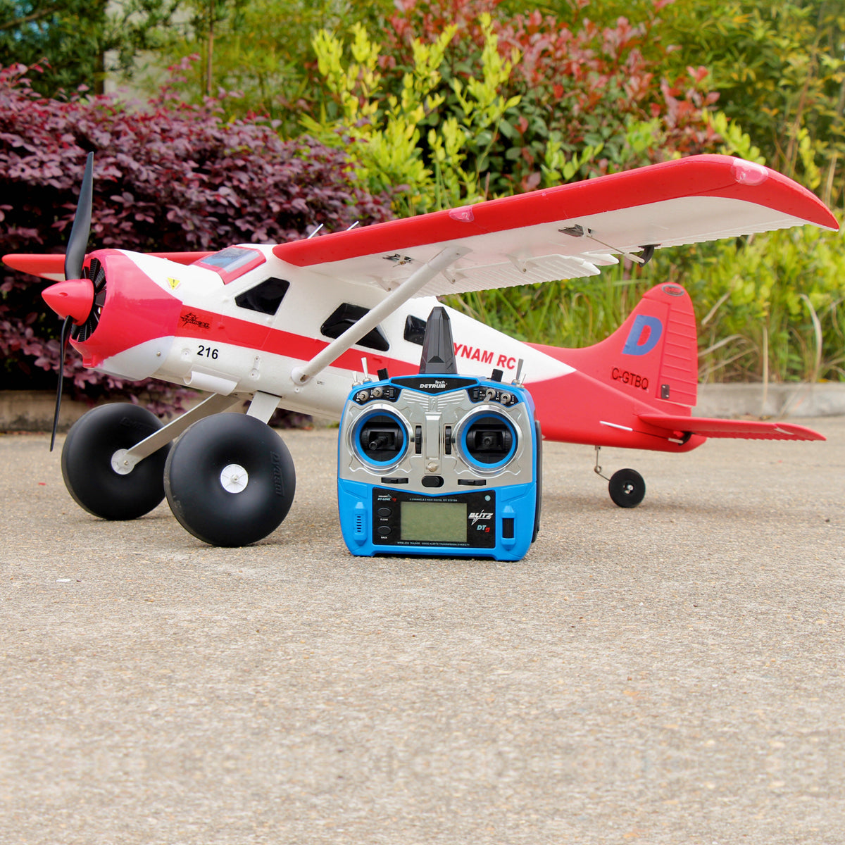 Dynam-DHC-2-Beaver-V2-Red-4S-Sea-Land-RC-Float-Plane-1.5m-Flaps-Plus-Floats-Rubber-Wheel-RTF-DY8961RD_19