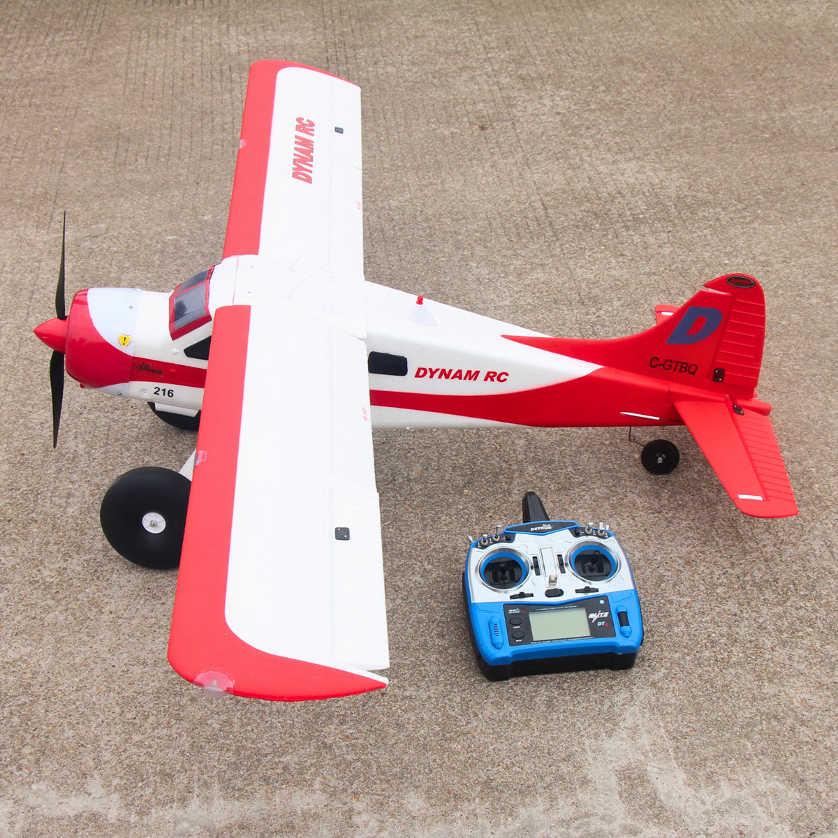 Dynam-DHC-2-Beaver-V2-Red-4S-Sea-Land-RC-Float-Plane-1.5m-Flaps-Plus-Floats-Rubber-Wheel-RTF-DY8961RD_22
