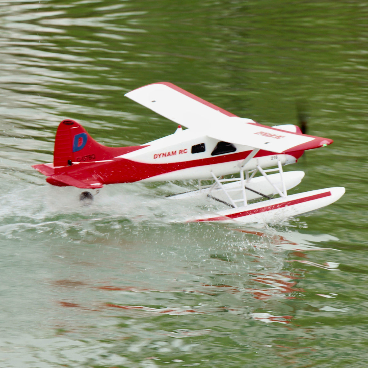 Dynam-DHC-2-Beaver-V2-Red-4S-Sea-Land-RC-Float-Plane-1.5m-Flaps-Plus-Floats-Rubber-Wheel-RTF-DY8961RD_4