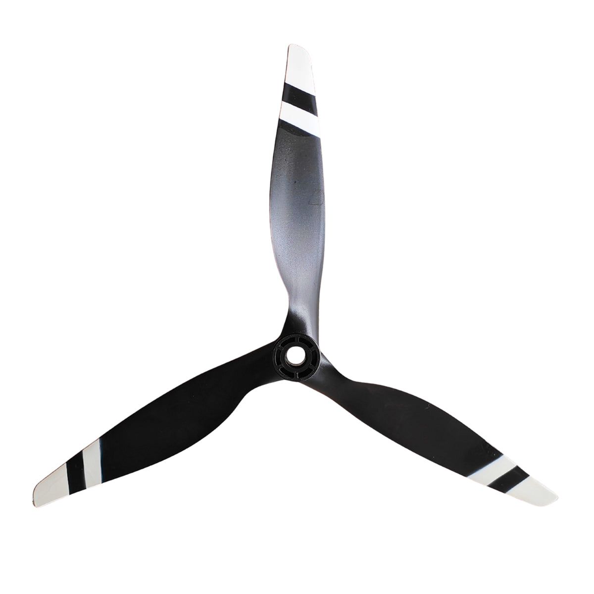 Dynam DYP-1022W 10x7x3 3-Blade Plane Nylon Propeller w/ White Tips