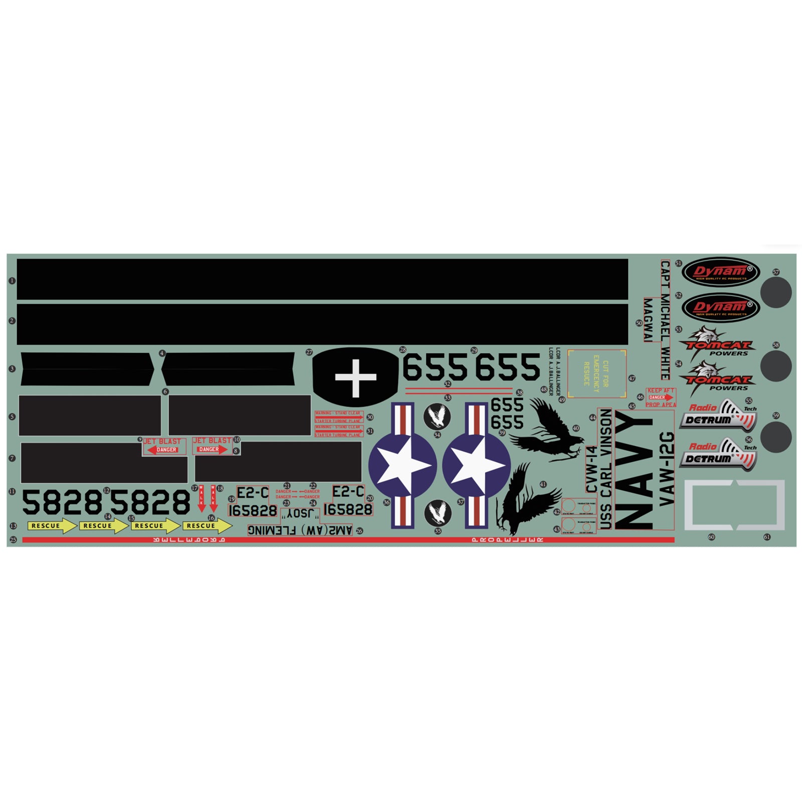 Dynam-E-2C-Hawkeye-AEW-Waterslide-Decal