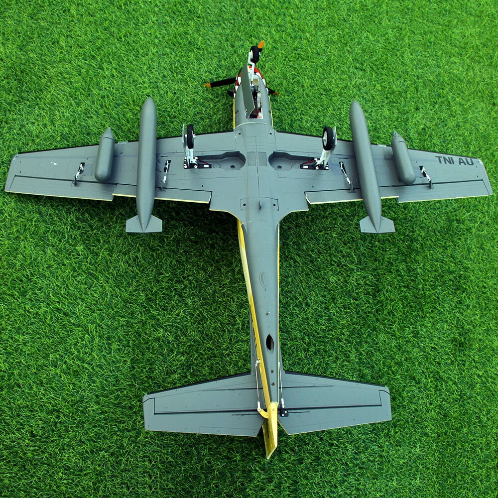 Dynam EMB 312 Tucano 4S Radio Controlled Scale Plane 1300mm Wingspan w Flaps PNP BNF RTF DY8981