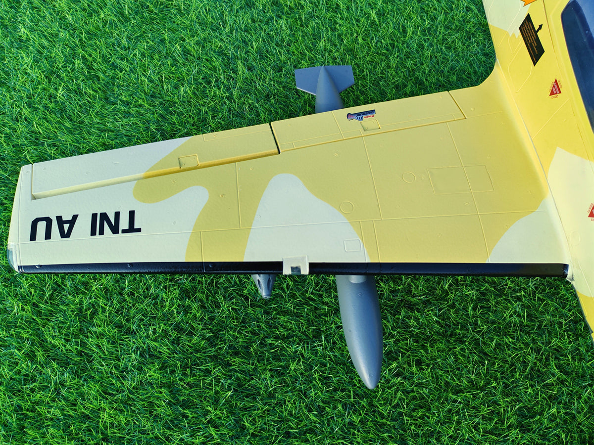 Dynam EMB 312 Tucano 4S Radio Controlled Scale Plane 1300mm Wingspan w Flaps PNP BNF RTF DY8981