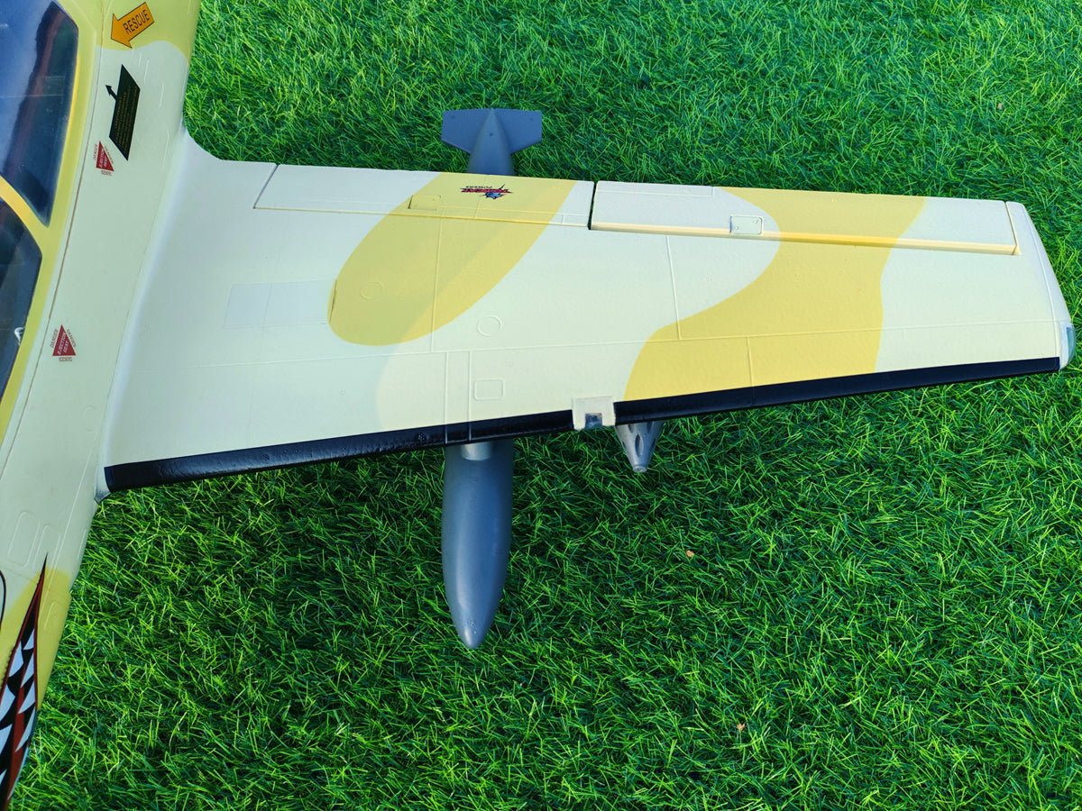 Dynam EMB 312 Tucano 4S Radio Controlled Scale Plane 1300mm Wingspan w Flaps PNP BNF RTF DY8981