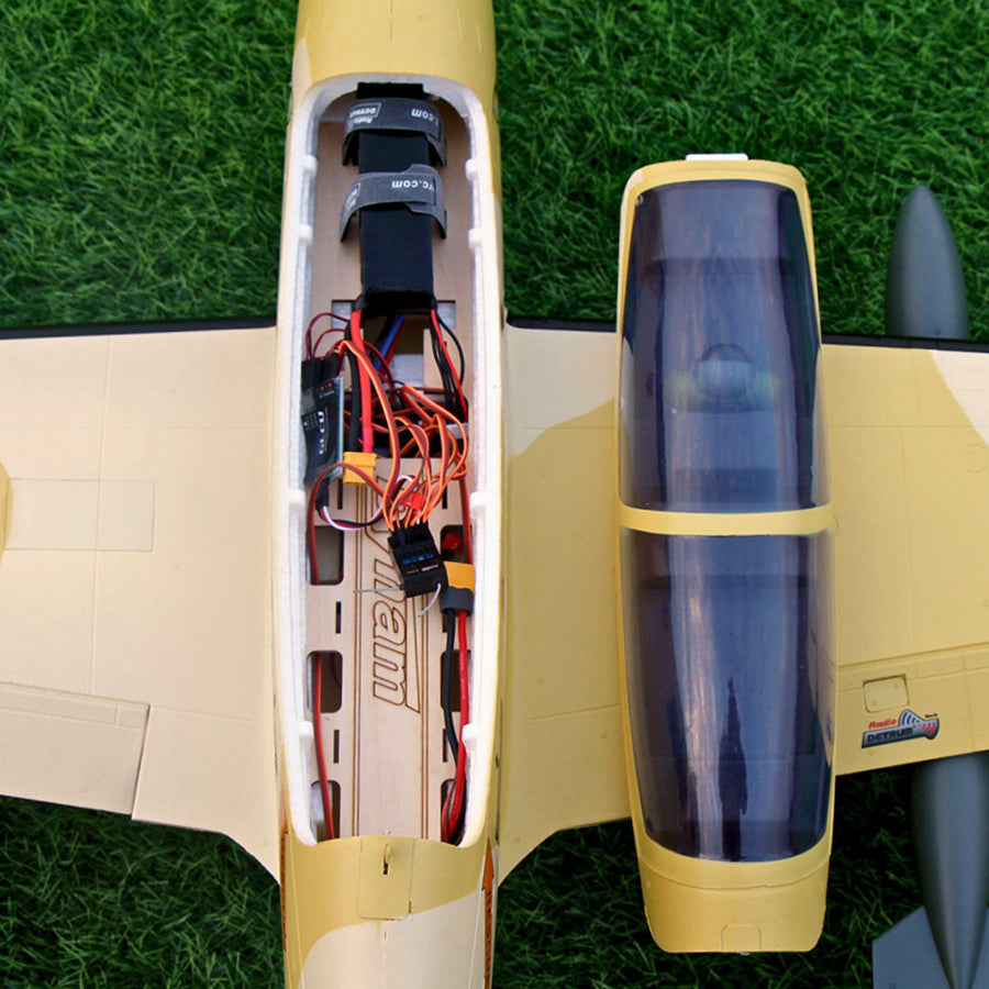 Dynam EMB 312 Tucano 4S Radio Controlled Scale Plane 1300mm Wingspan w Flaps PNP BNF RTF DY8981