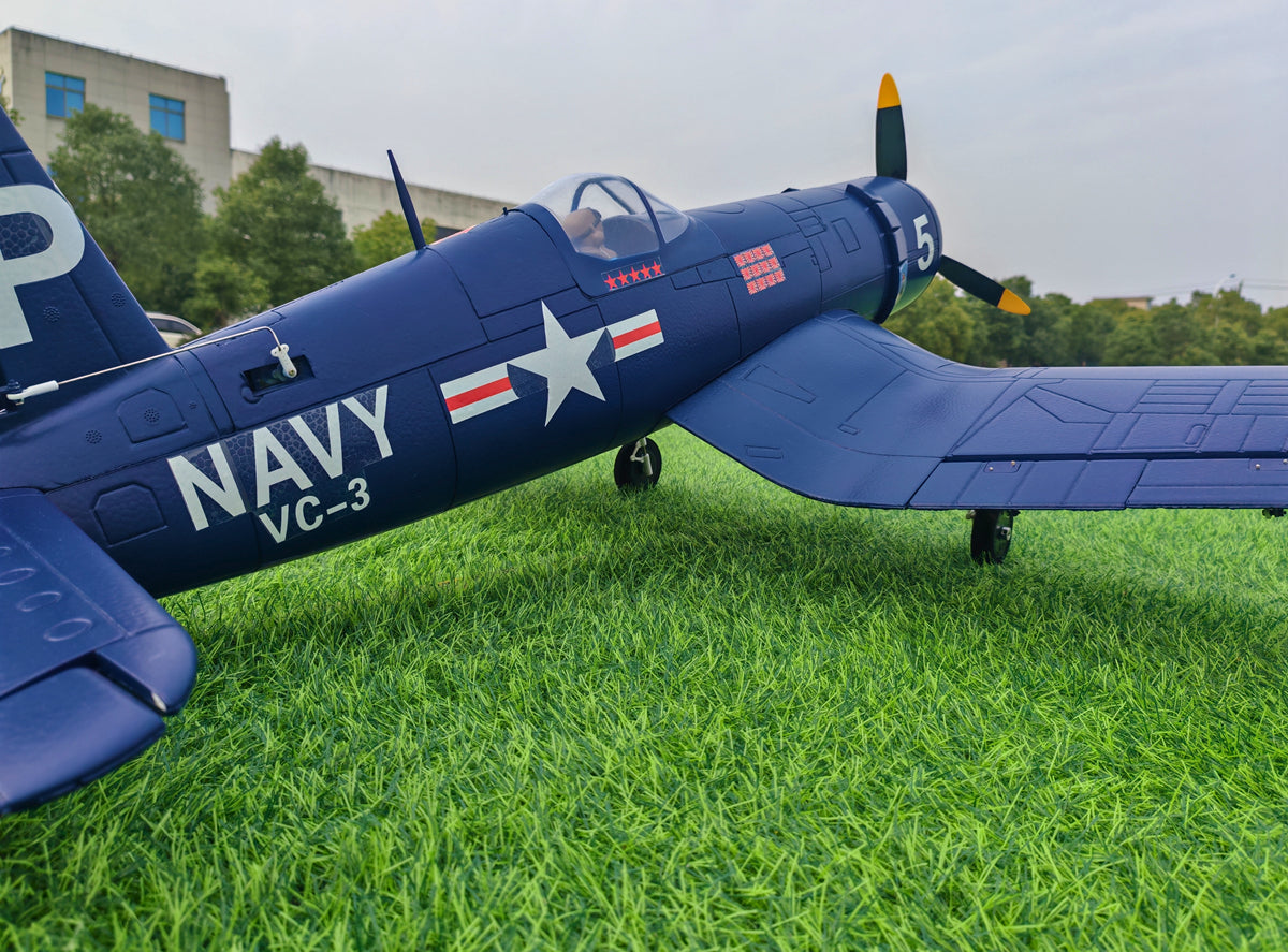 Dynam F4U Corsair V2 4S Radio Controlled Warbird Plane 1300mm w/ Flaps PNP/BNF/RTF DY8953V2