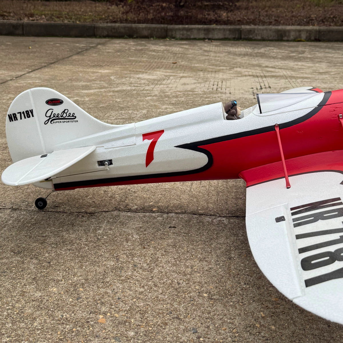 Dynam Gee Bee Y V2 Sport 3D Aerobatic 4S RC Remote Control EPO Foam Airplane 1300mm Wingspan PNP BNF SPNP RTF DY8955V2