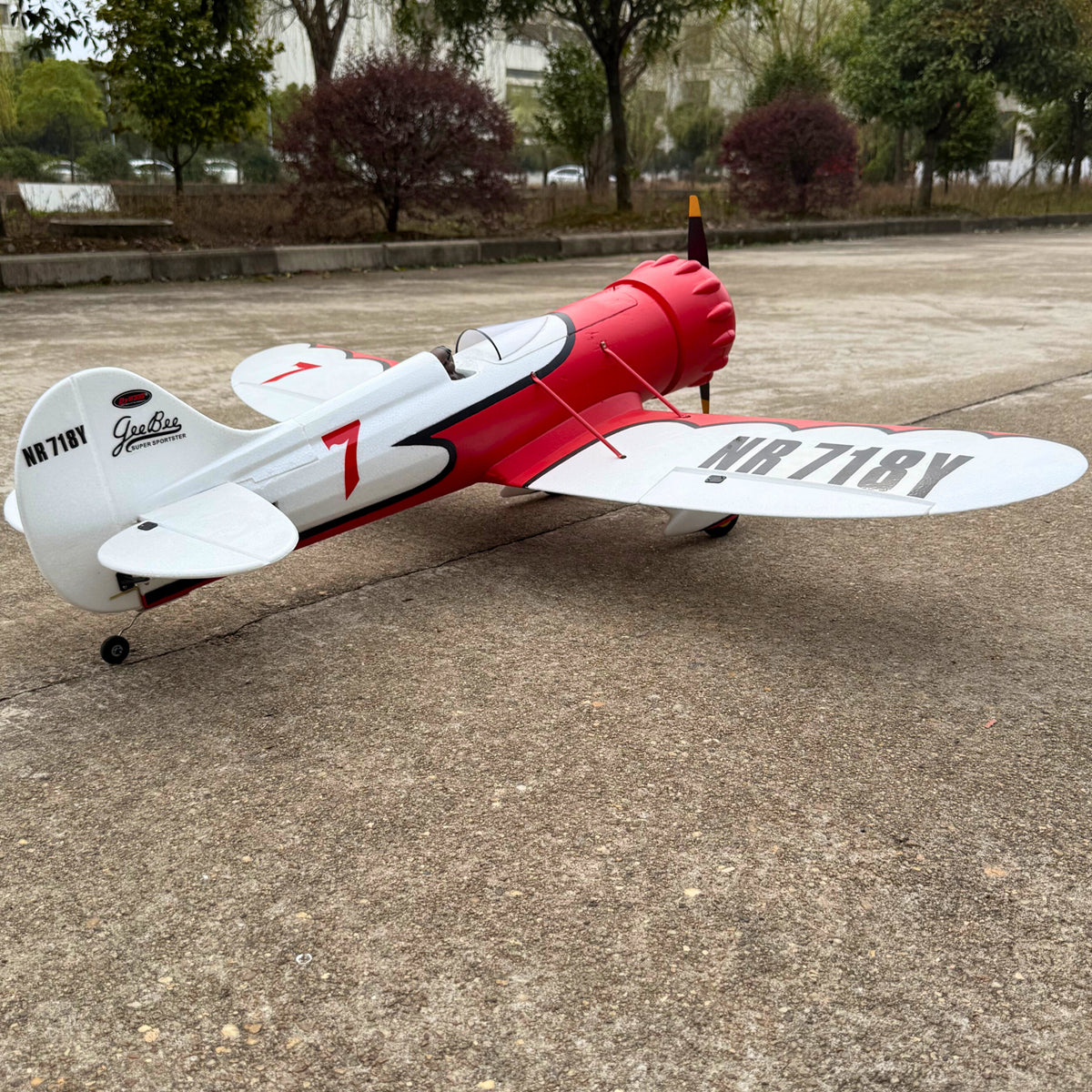 Dynam Gee Bee Y V2 Sport 3D Aerobatic 4S RC Remote Control EPO Foam Airplane 1300mm Wingspan PNP BNF SPNP RTF DY8955V2