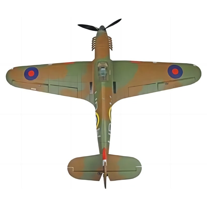 Dynam Hawker Hurricane V2 Radio Controlled Warbird Airplane 1250mm 49inch Wingspan - PNP/BNF/RTF - DY8966V2
