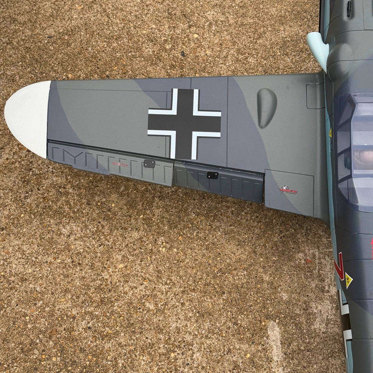 Dynam Messerschmitt BF 109 V2 4S RC Radio Controlled Warbird Airplane 1300mm Wingspan Flaps PNP BNF SPNP RTF DY8951V2