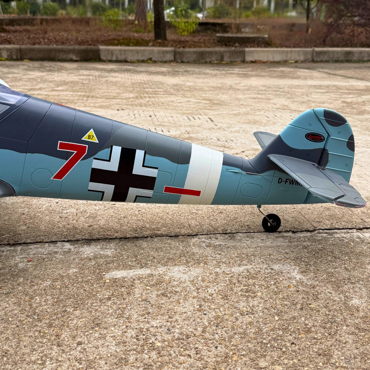 Dynam Messerschmitt BF 109 V2 4S RC Radio Controlled Warbird Airplane 1300mm Wingspan Flaps PNP BNF SPNP RTF DY8951V2