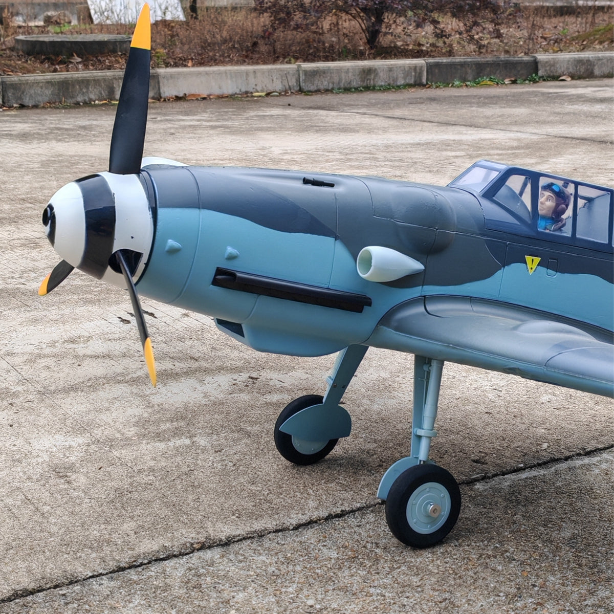 Dynam Messerschmitt BF 109 V2 4S RC Radio Controlled Warbird Airplane 1300mm Wingspan Flaps PNP BNF SPNP RTF DY8951V2