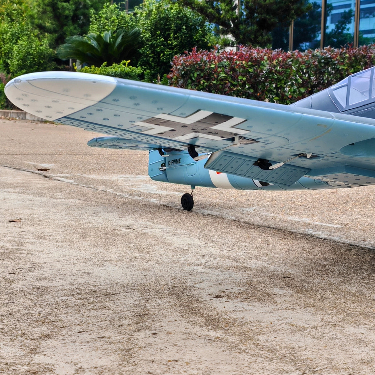 Dynam Messerschmitt BF 109 V2 4S RC Radio Controlled Warbird Airplane 1300mm Wingspan Flaps PNP BNF SPNP RTF DY8951V2