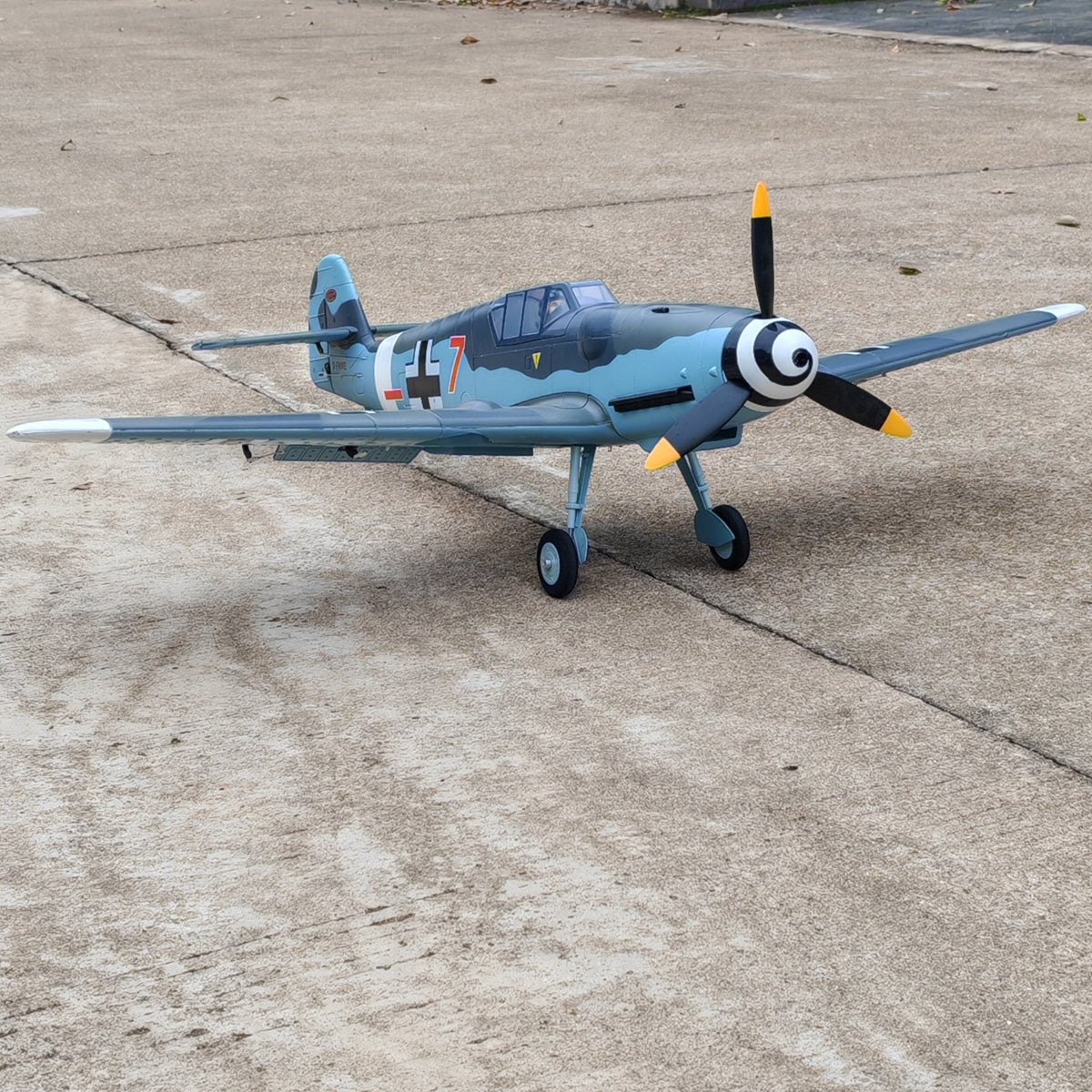Dynam Messerschmitt BF 109 V2 4S RC Radio Controlled Warbird Airplane 1300mm Wingspan Flaps PNP BNF SPNP RTF DY8951V2