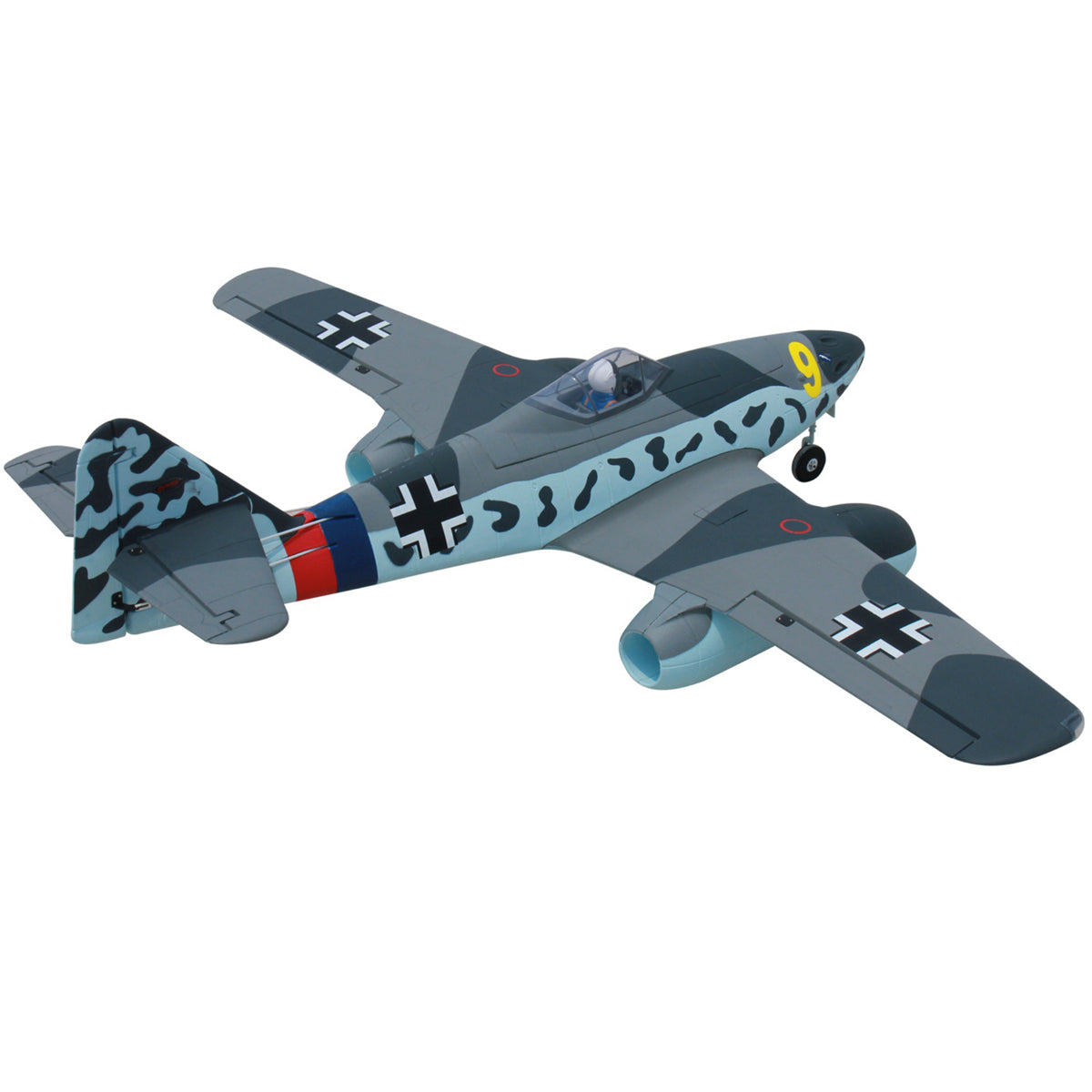 Dynam-Messerschmitt-Me-262-V2-4S-Twin-70mm-EDF-RC-Remote-Control-Jet-1500mm-Wingspan-PNP-SPNP-BNF-RTF-8C-DY8950GY_20