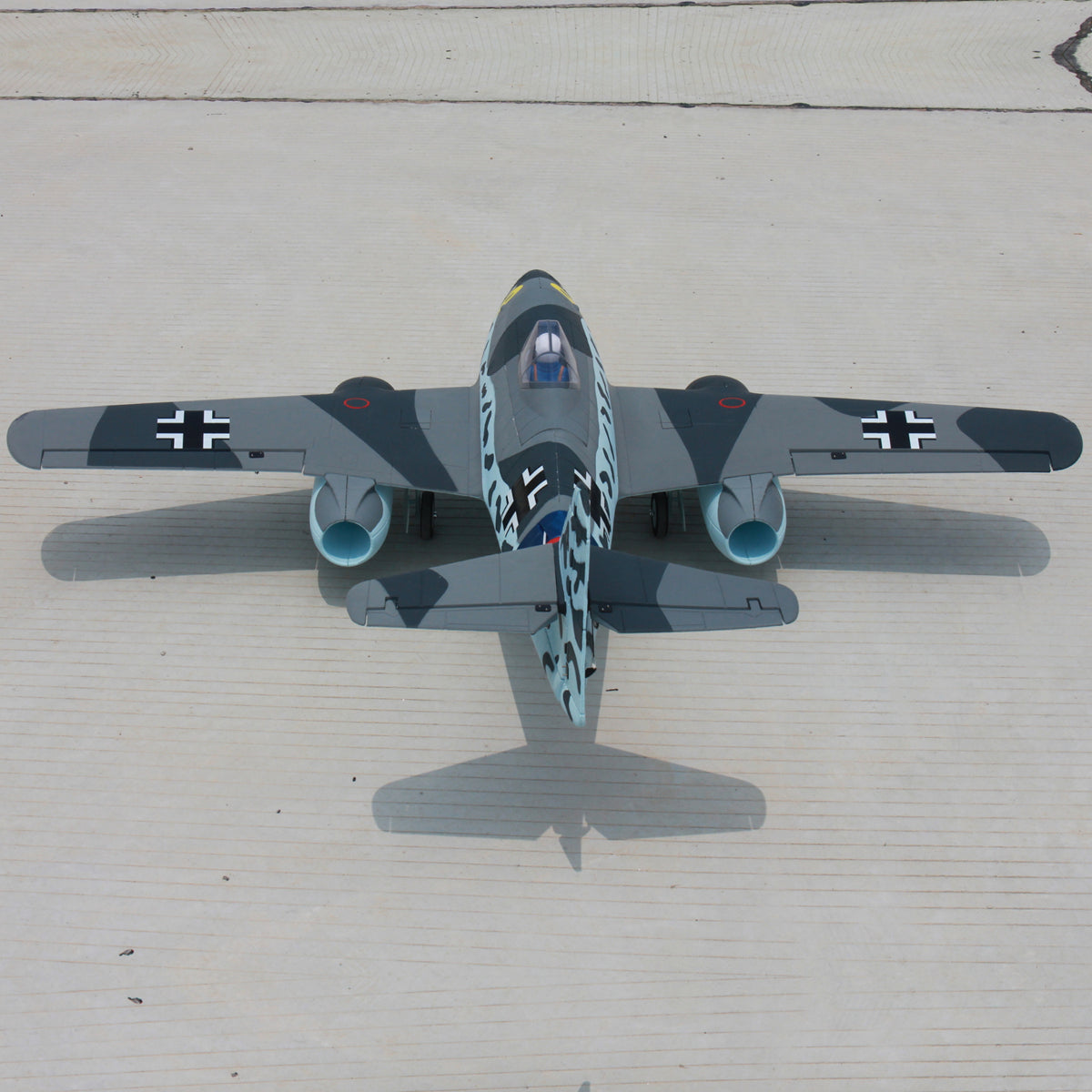 Dynam-Messerschmitt-Me-262-V2-4S-Twin-70mm-EDF-RC-Remote-Control-Jet-1500mm-Wingspan-PNP-SPNP-BNF-RTF-8C-DY8950GY_24