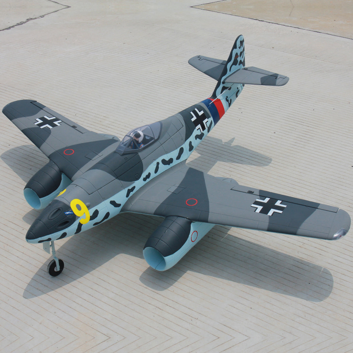Dynam-Messerschmitt-Me-262-V2-4S-Twin-70mm-EDF-RC-Remote-Control-Jet-1500mm-Wingspan-PNP-SPNP-BNF-RTF-8C-DY8950GY_26