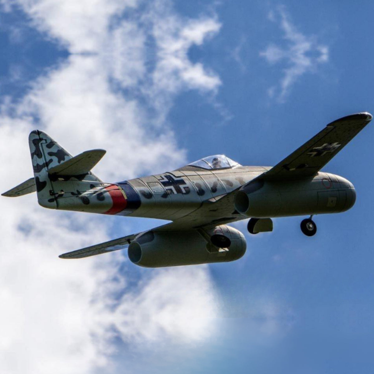 Dynam-Messerschmitt-Me-262-V2-4S-Twin-70mm-EDF-RC-Remote-Control-Jet-1500mm-Wingspan-PNP-SPNP-BNF-RTF-8C-DY8950GY_3