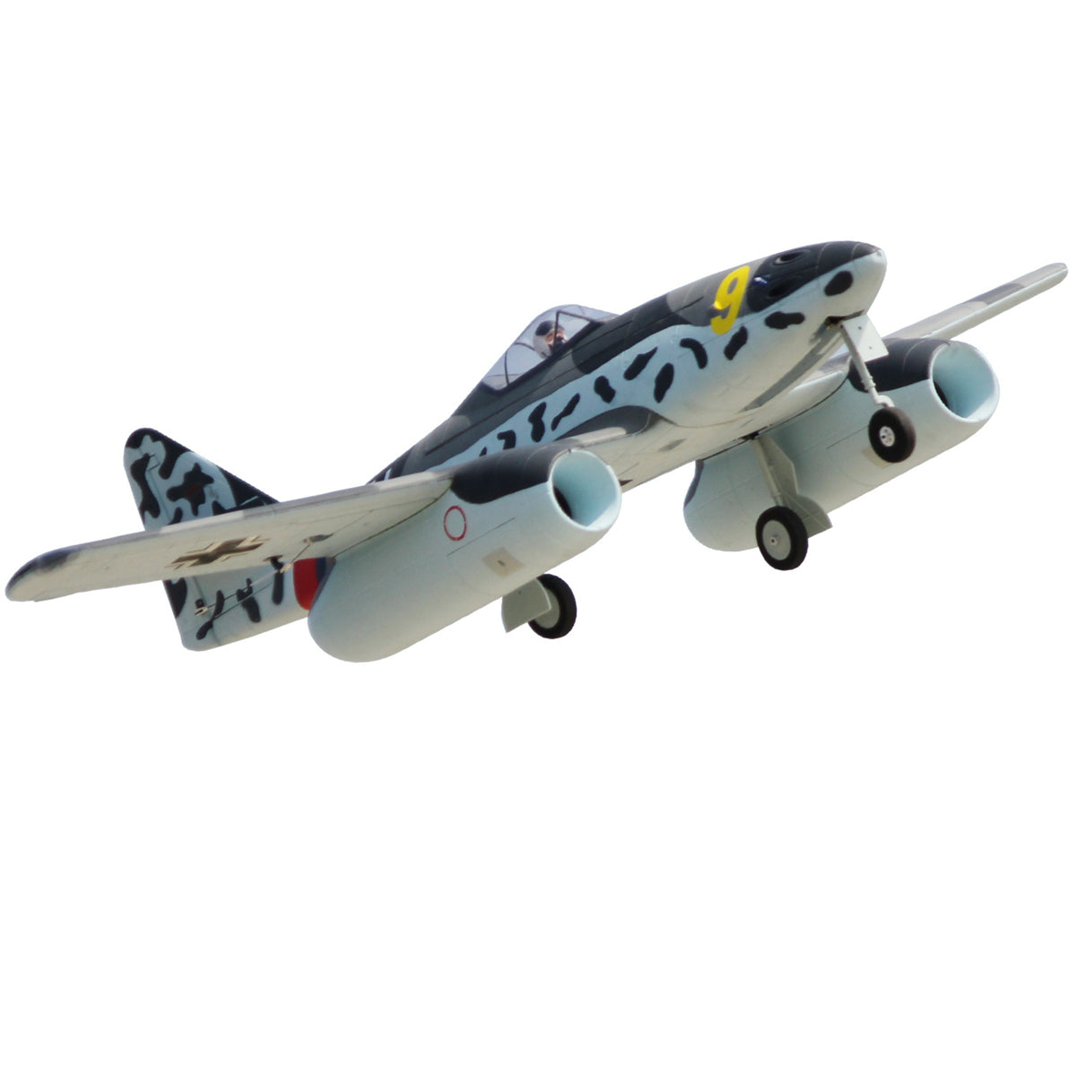 Dynam-Messerschmitt-Me-262-V2-4S-Twin-70mm-EDF-RC-Remote-Control-Jet-1500mm-Wingspan-PNP-SPNP-BNF-RTF-8C-DY8950GY_5