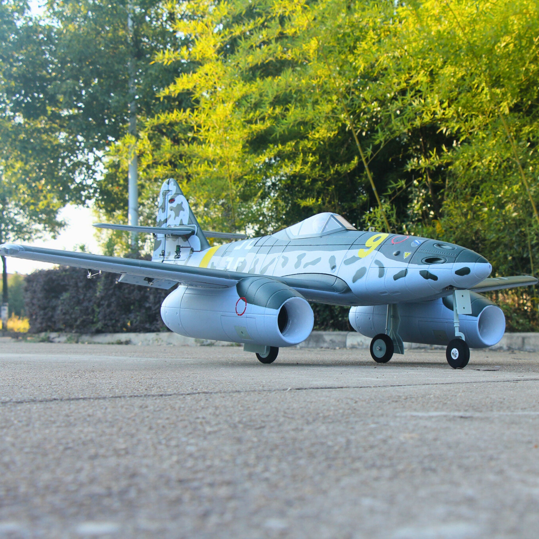 Dynam Messerschmitt Me 262 V2 PRO 6S 12 Blade Twin 70mm RC Remote Control EDF Jet 1.5m Wingspan Flaps PNP DY8950V2