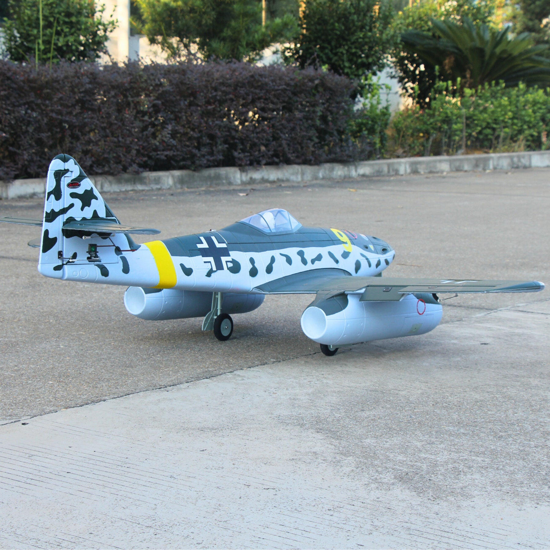 Dynam Messerschmitt Me 262 V2 PRO 6S 12 Blade Twin 70mm RC Remote Control EDF Jet 1.5m Wingspan Flaps PNP DY8950V2