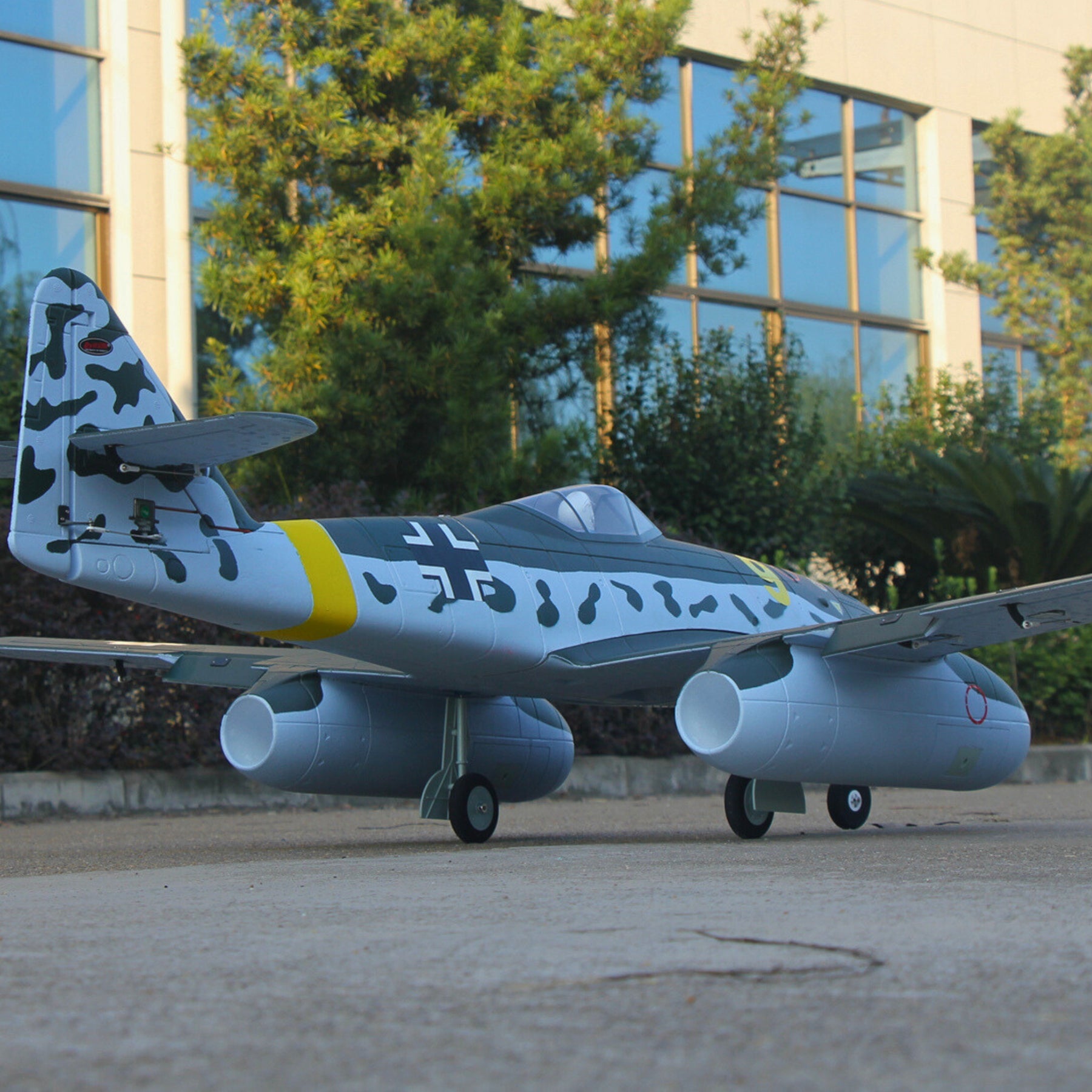 Dynam Messerschmitt Me 262 V2 PRO 6S 12 Blade Twin 70mm RC Remote Control EDF Jet 1.5m Wingspan Flaps PNP DY8950V2