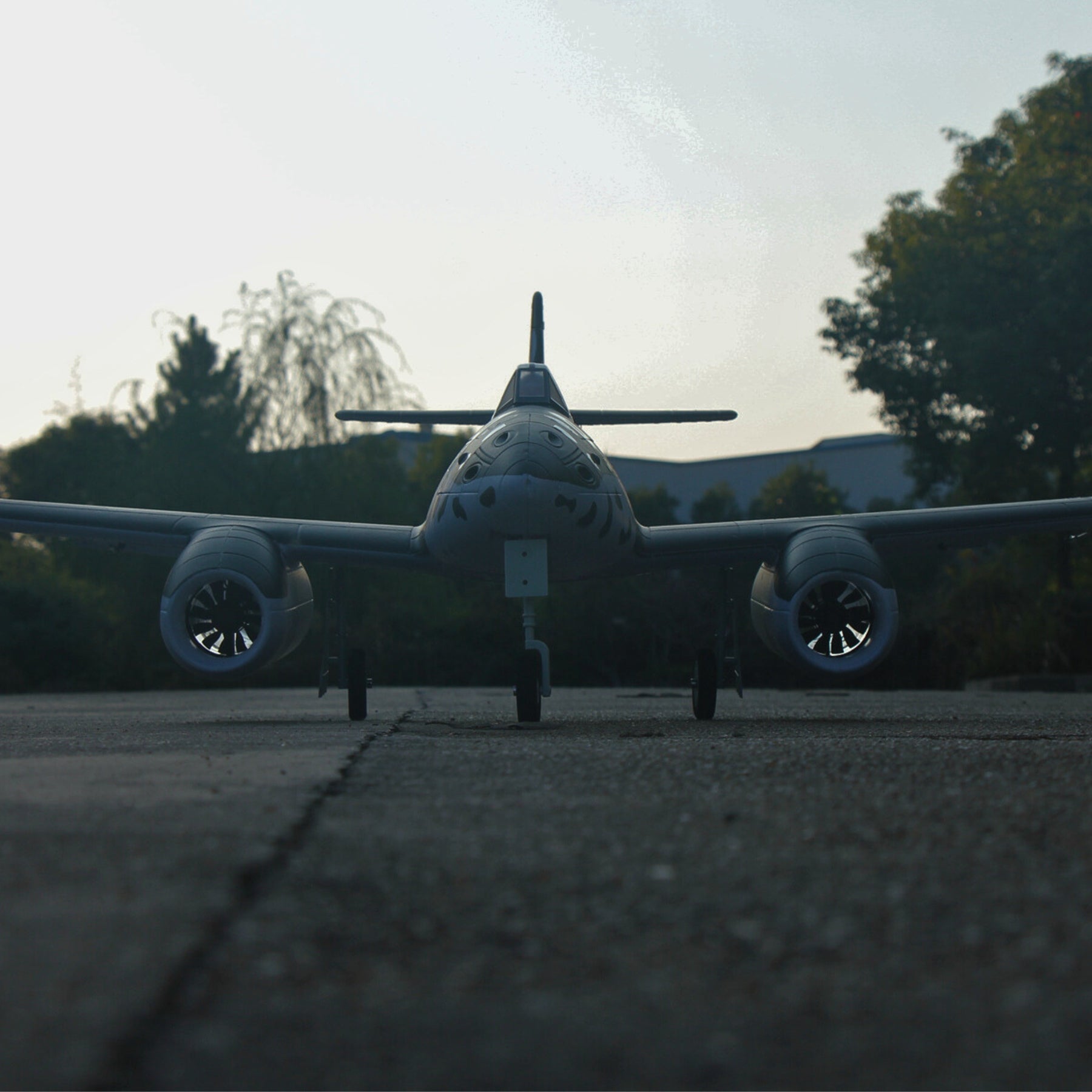 Dynam Messerschmitt Me 262 V2 PRO 6S 12 Blade Twin 70mm RC Remote Control EDF Jet 1.5m Wingspan Flaps PNP DY8950V2