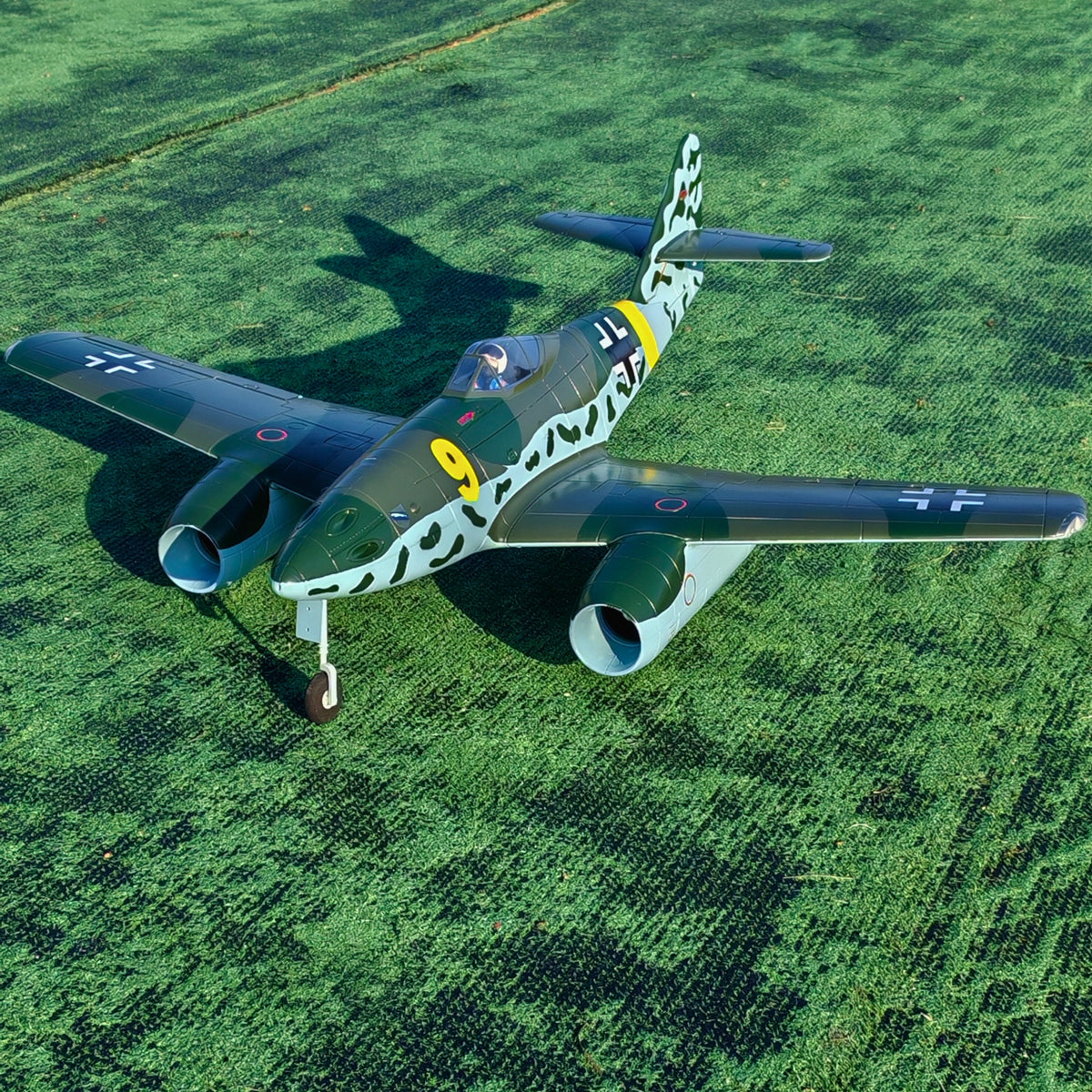 Dynam-Messerschmitt-Me-262-V3-6S-12-Blade-Twin-70mm-EDF-Radio-Controlled-Jet-1.5m-Flaps-RTF-DY8950V3_24