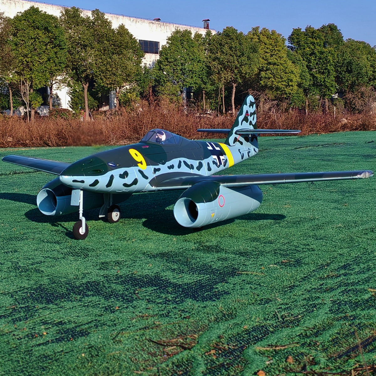 Dynam-Messerschmitt-Me-262-V3-6S-12-Blade-Twin-70mm-EDF-Radio-Controlled-Jet-1.5m-Flaps-RTF-DY8950V3_25