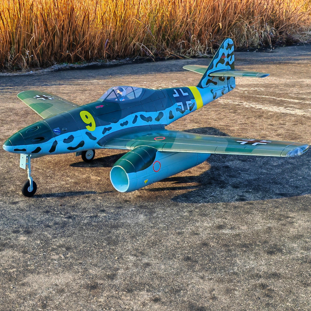 Dynam-Messerschmitt-Me-262-V3-6S-12-Blade-Twin-70mm-EDF-Radio-Controlled-Jet-1.5m-Flaps-RTF-DY8950V3_8