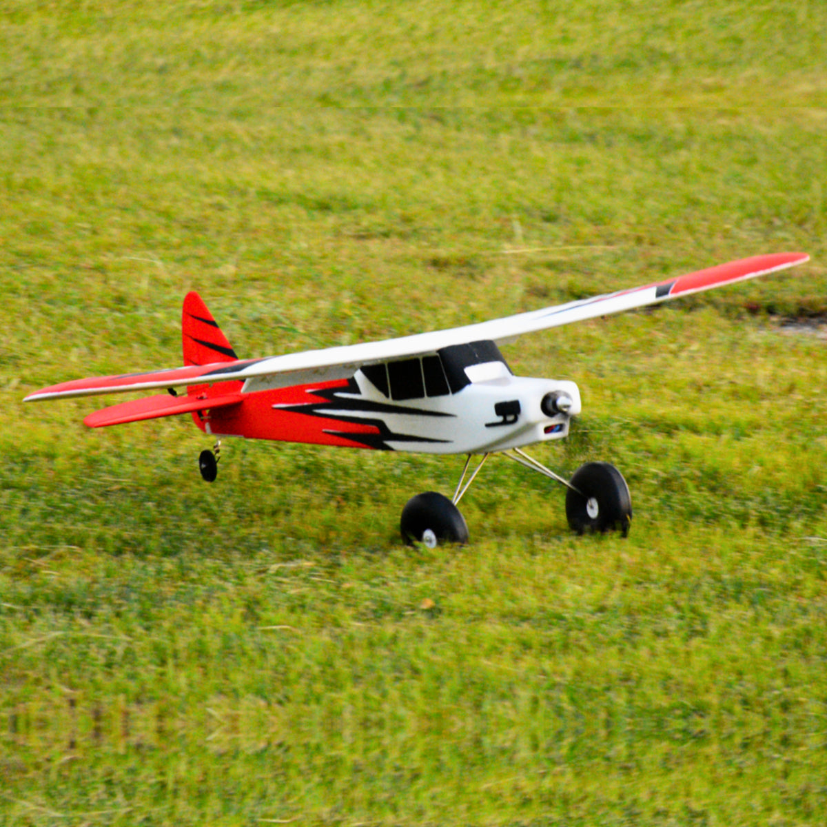 Dynam Primo RC Beginner Trainer Bigfoot Red 4S Remote Controlled Aircraft 1450mm Wingspan PNP BNF SPNP RTF DY8971RD