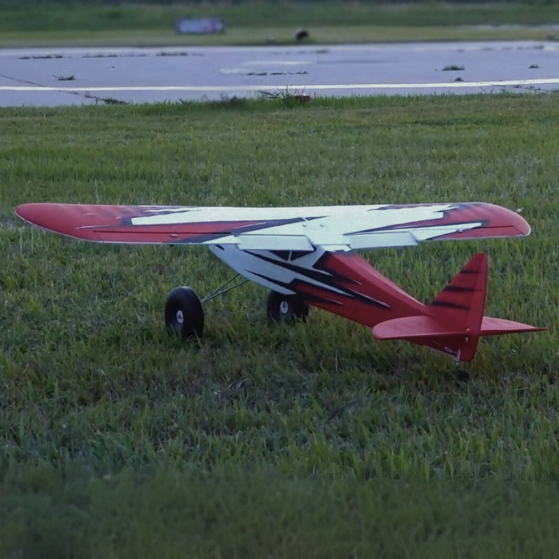 Dynam Primo RC Beginner Trainer Bigfoot Red 4S Remote Controlled Aircraft 1450mm Wingspan PNP BNF SPNP RTF DY8971RD