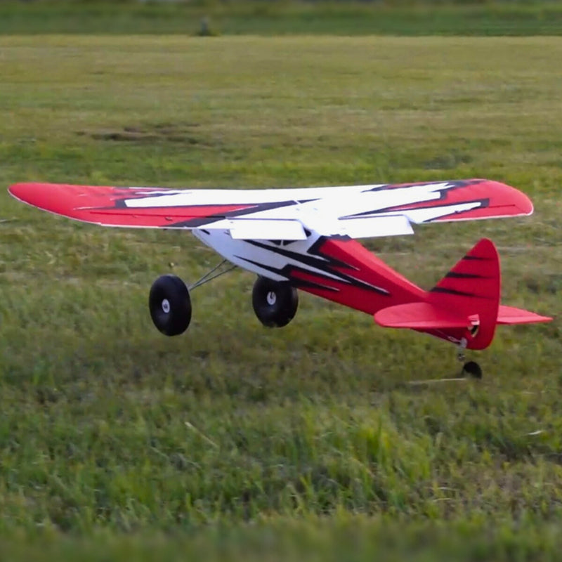 Dynam Primo RC Beginner Trainer Bigfoot Red 4S Remote Controlled Aircraft 1450mm Wingspan PNP BNF SPNP RTF DY8971RD