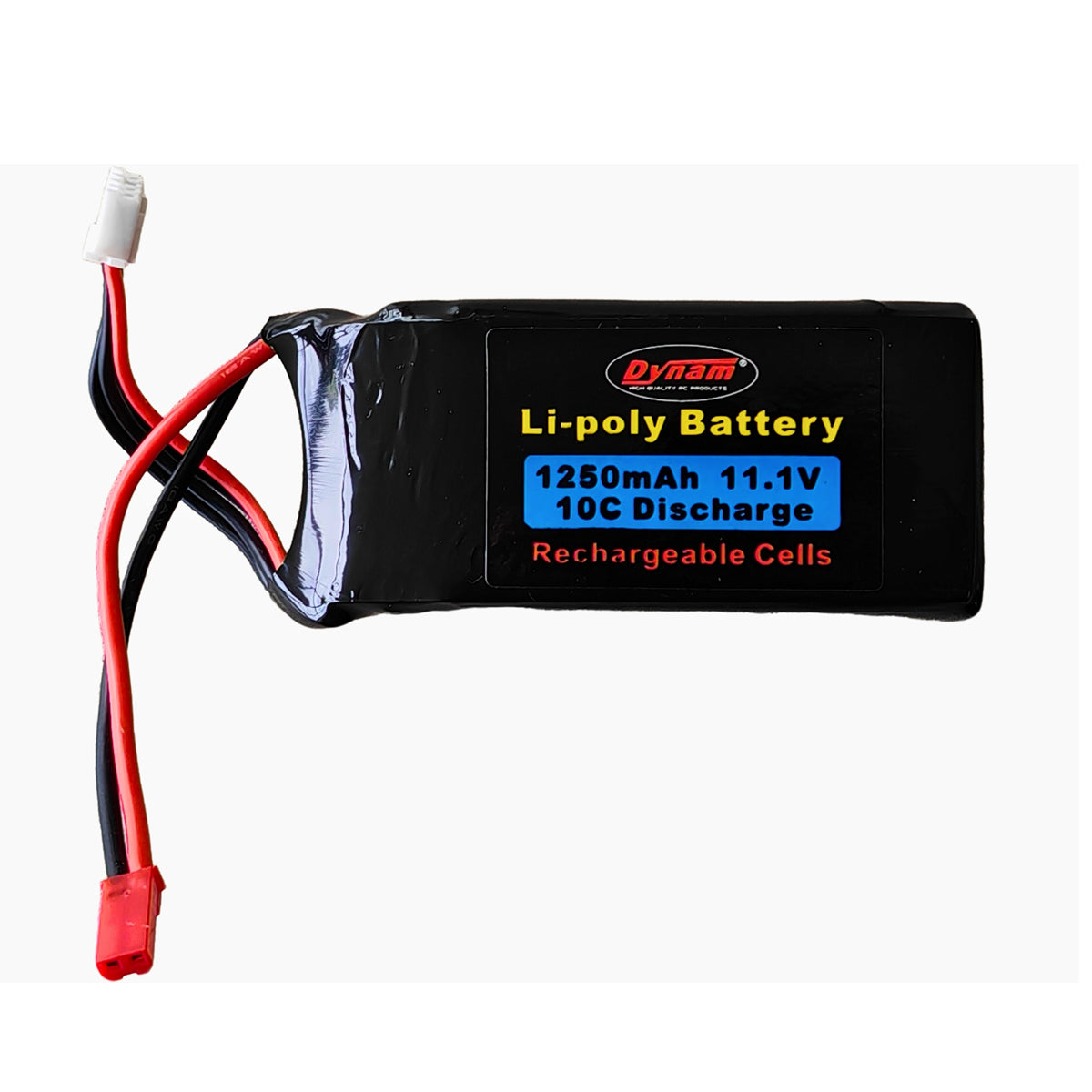 Dynam-RC-Europe-11.1V-3S-1250mAh-Lipo-Battery-w-JST-Connector-for-Airplane-DY-6001_1