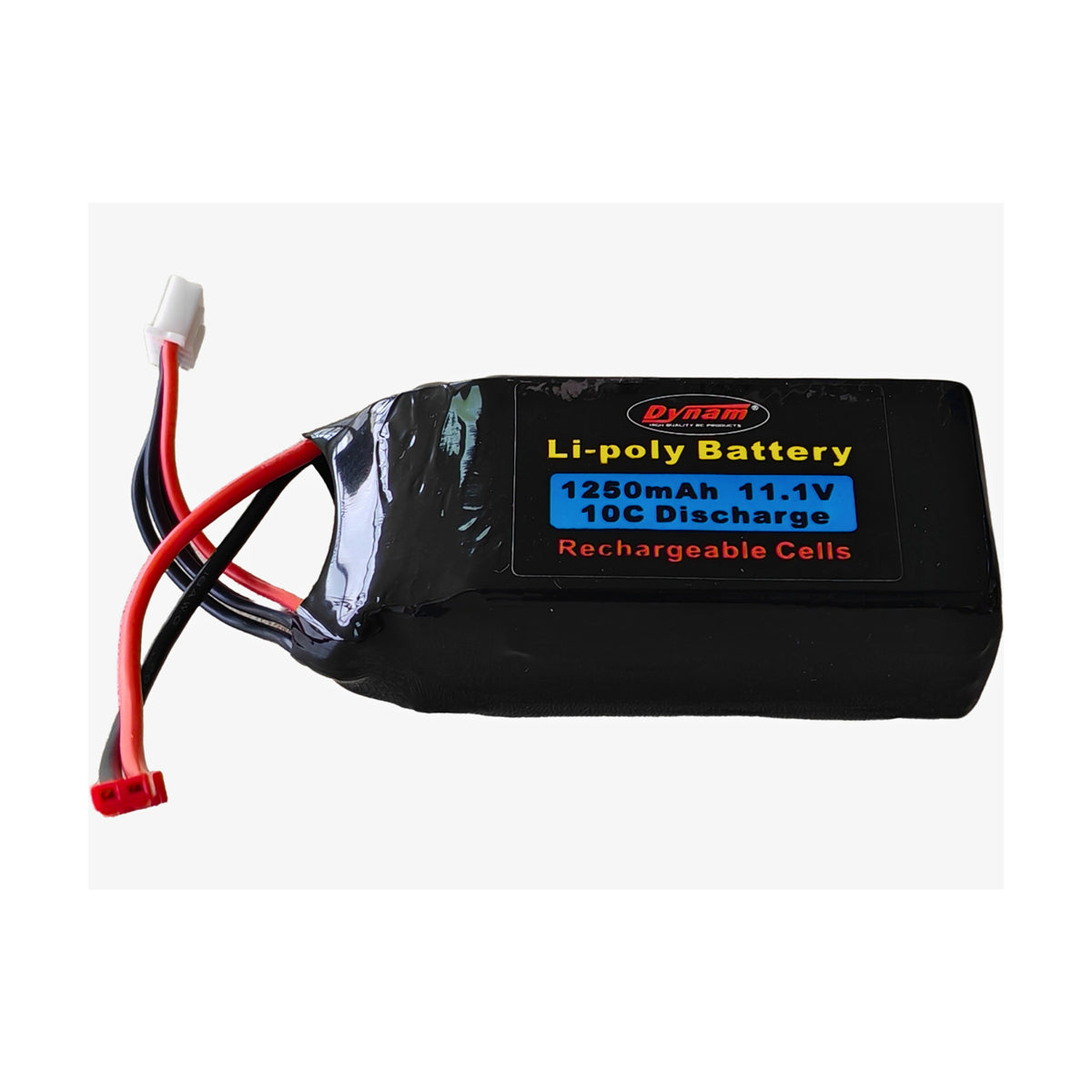 Dynam-RC-Europe-11.1V-3S-1250mAh-Lipo-Battery-w-JST-Connector-for-Airplane-DY-6001_2