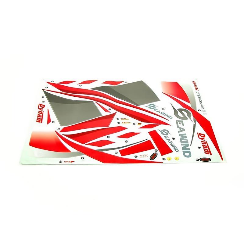 Dynam Seawind Decal - SWD-15-Red
