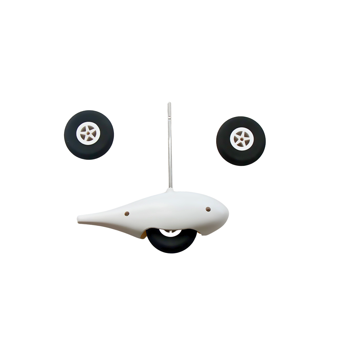 Dynam Smart Trainer Nose Landing Gear w Main Gear Tyers