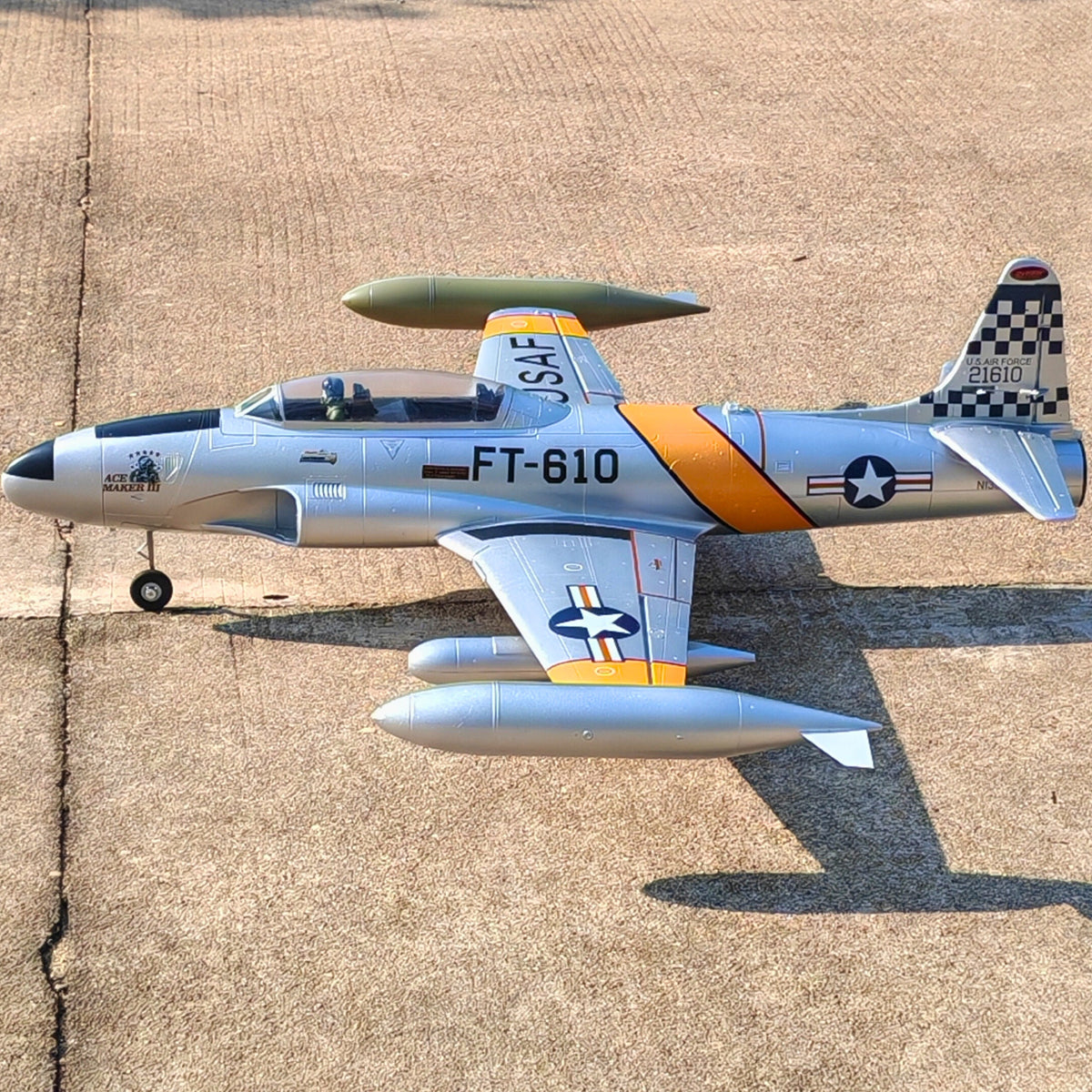 Dynam-T-33-Shooting-Star-6S-12-Blade-Inrunner-70mm-EDF-Remote-Controlled-Jet-Trainer-PNP-SPNP-BNF-RTF-with-iStone-DY8980_21