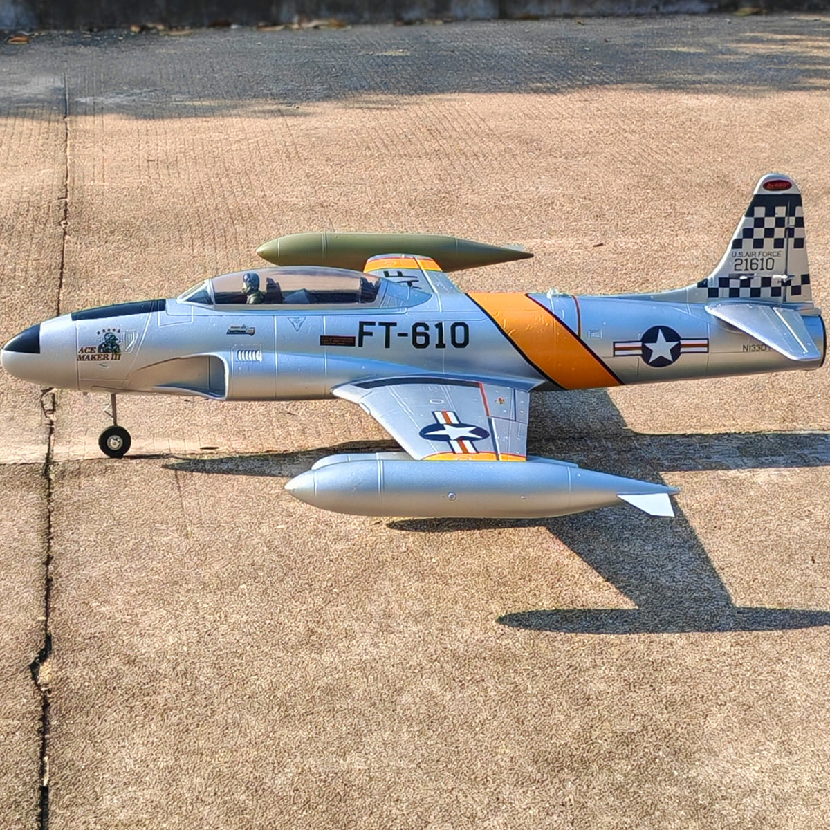 Dynam-T-33-Shooting-Star-6S-12-Blade-Inrunner-70mm-EDF-Remote-Controlled-Jet-Trainer-PNP-SPNP-BNF-RTF-with-iStone-DY8980_22